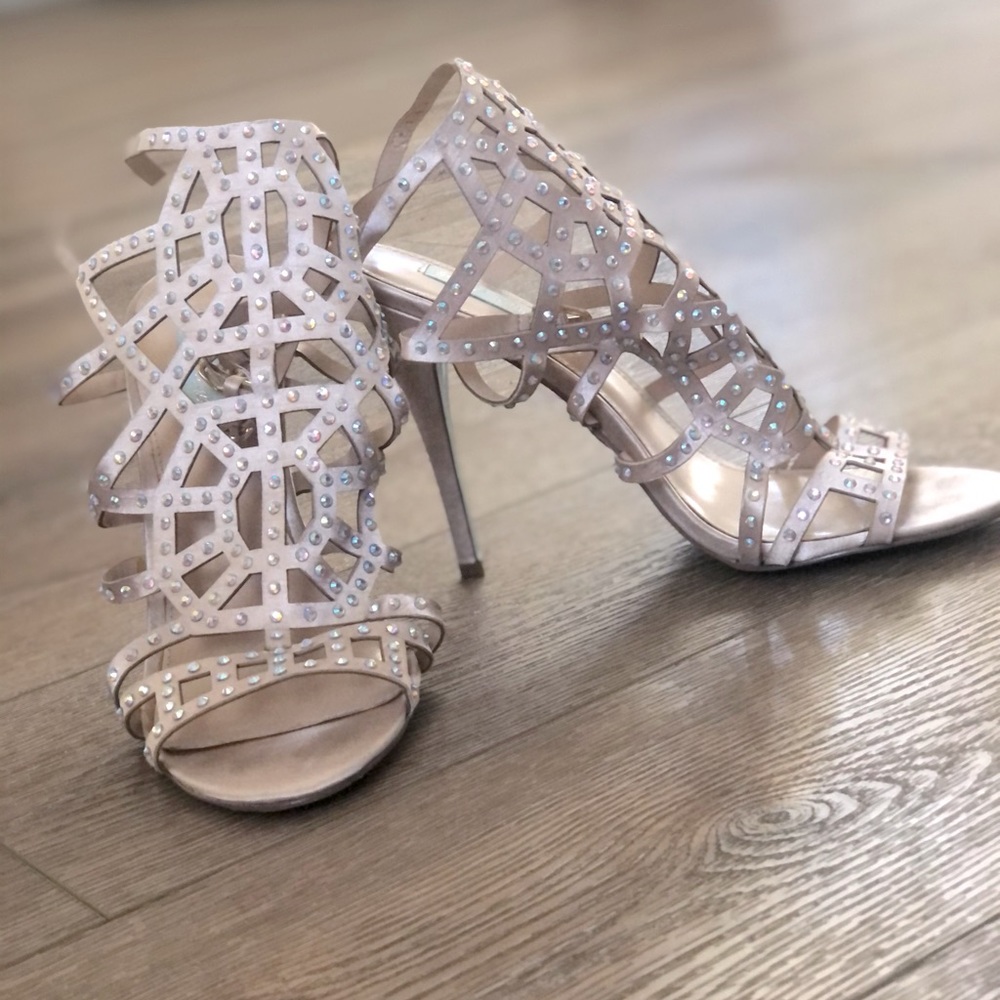 Blue by Betsey Johnson Bridal heels